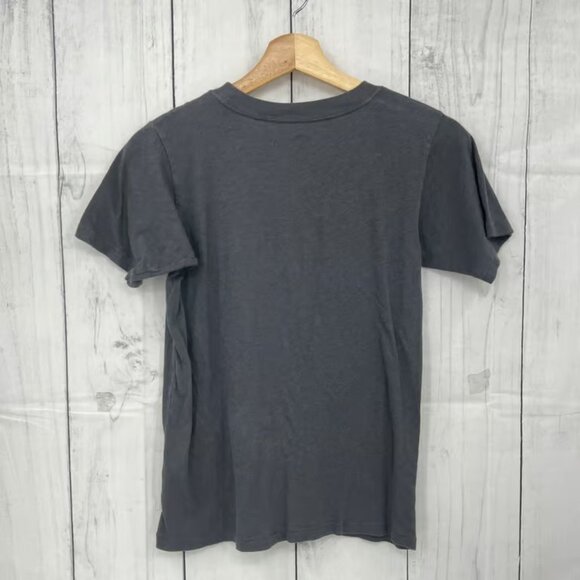 J. Crew XS Womens Gray Champagne Bubbly Rhinestone Tee Shirt T-Shirt Fitted - Picture 2 of 7